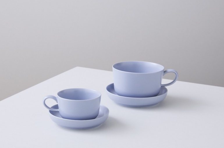 「original color cup & saucer」  Blue Bottle Coffee